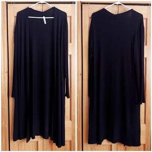 Extra Long Duster Lightweight Cardigan